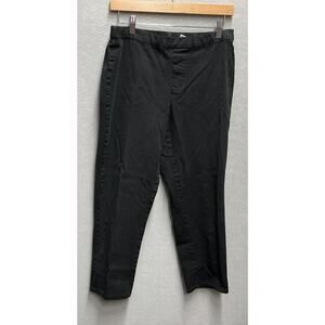 ISAAC MIZRAHI Woman’s Black Size 12 Pants Pull On Ankle Leg